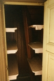 Garderob i Lundmarkska villan, ca 1985