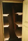 Garderob i Lundmarkska villan, ca 1985