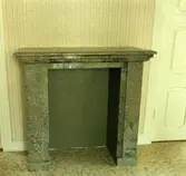 Öppen spis i Lundmarkska villans hall, ca 1985