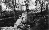 Franzén-monumentet i stadsparken.