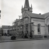 Restaurering av Borgholms kyrka.