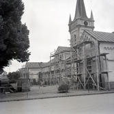 Restaurering av Borgholms kyrka.