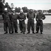 Brandkårsutbildning på Öland.