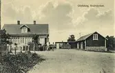 Kvarnlyckan, Olofsborg. Bostadshus och uthus.