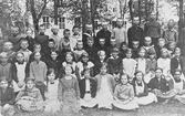 Elever vid Västra Marks skola, 1919