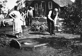 Minigolfspelare i Hjärsta, 1940-tal