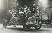 Utflykt på lastbil, 1922