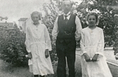 Familjen Jonsson på Ekersvägen, 1923