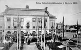 Karolinska skolan vid Industriutställningen, 1911