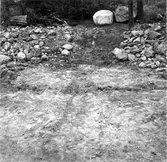 Gravanläggning. Fornlämning nr 3. Från SSO efter undersökning.