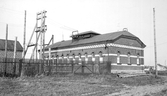 Första mottagningsstationen för elektricitet vid Älvtomta, ca 1900