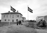 Invigning av fördelningsstationen, 1955