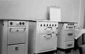 Spisar visas på Gas- och elverkets utställning, 1950-tal