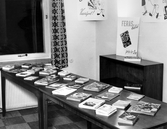 Broschyrer och böcker på Gas- och elverkets utställning, 1953