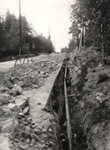 Gasledning mellan Kvarntorp och Örebro byggs, 1945