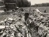 Gasledning mellan Kvarntorp och Örebro byggs, 1945