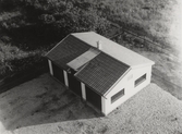 Garage vid gasverket, 1949