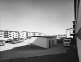 Nätstation vid Tengvallsgatan, maj 1965