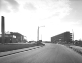 Byggnation av ny kontorshus på Idrottvägen, 1969