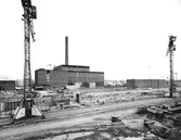 Lyftkranar vid Industriverket, 1969