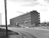 Byggnation av ny kontorshus, 1969