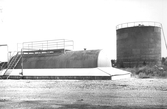 Bränsletankar vid gasverket, 1962