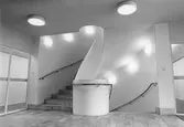 Spiraltrappa i nya kontorshuset, 1970
