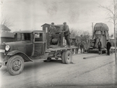 Transport av transformator, 1930-tal