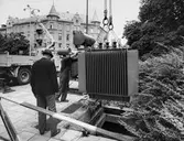 Underjordsstation i Oskarsparken, 1960-tal