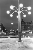 Gatubelysning uvanför Rudbeckstunneln