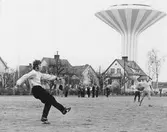 Fotbollsmatch vid Svampen, 1970-tal