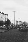 Gatubelysning på Stortorget, 1970-tal