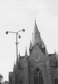 Gatubelysning vid Nikolaikyrkan, 1970-tal
