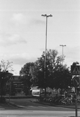 Gatubelysningn vid busstationen, 1970-tal
