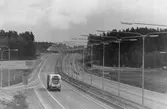 Gatubelysning vid Faluavfarten, 1960-tal