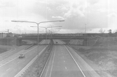 Gatubelysning vid bro, 1970-tal