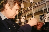 Instrumentmontage på kraftverket, 1990-tal