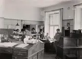 Kontorspersonal på abonnemangsavdelningen, 1920-tal