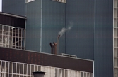 Skorsten på Kraftvärmeverket, 1990-tal