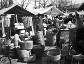 Korgförsäljning i Askersund,, 1976