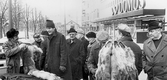 Skinnförsäljare på Hindersmässan i Örebro, 1979