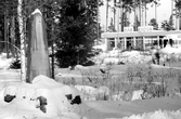 Milsten i Ramundeboda i Läxå, 1976
