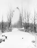 Milsten i Mariedam i Lerbäck, 1976