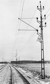 Järnvägsspår i Mosjö, 1970-tal