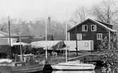 Småbåtshamnen i Skebäck, 1970-tal