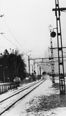 Järnvägsspår vid Kumla station, 1972