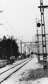 Järnvägsspår vid Kumla station, 1972