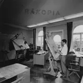 Ritningsingenjörer i arbete, 1960-tal