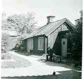 Västerås, Oxbacken.
Innergård vid Stora gatan, 1936.