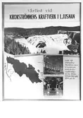 Affisch om vårflod från el-utställning, 1980-tal